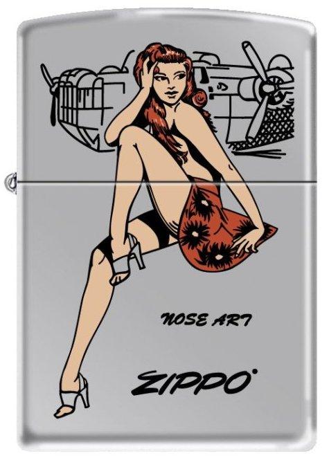 Zippo Nose Art Pin-Up Girl 6883 Feuerzeug