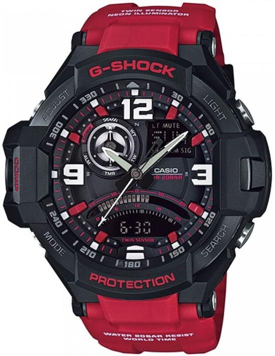CASIO G-Shock GA-1000-4B Gravity Master Uhren