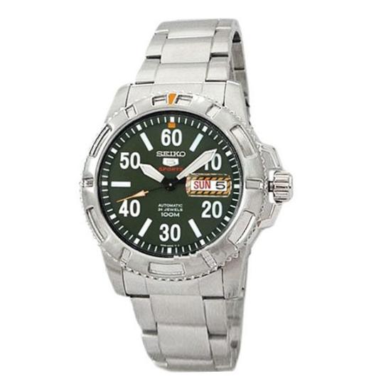 Seiko SRP215K1 5 Sports Military Automatic Uhren