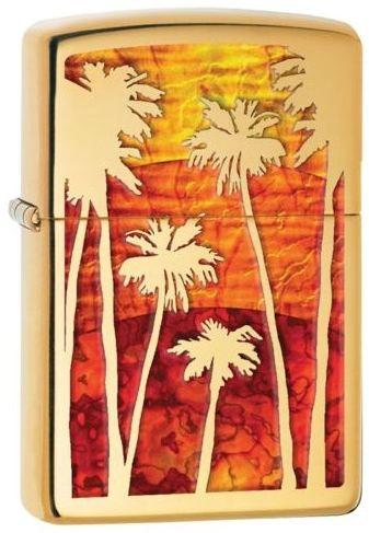 Zippo Fuzion Palm tree Sunset 29420 Feuerzeug