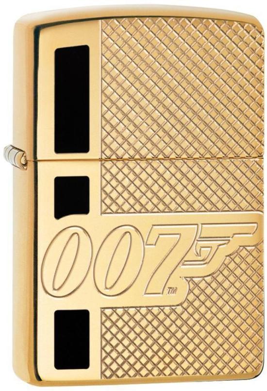  Zippo James Bond 007 Armor Brass 29860 Feuerzeug
