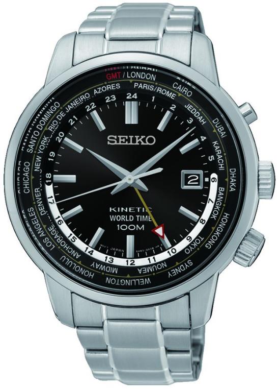 Seiko SUN069P1 Kinetic Worldtime Uhren