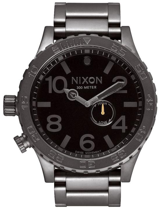  Nixon 51-30 Tide All Gunmetal Black A057 680 Uhren