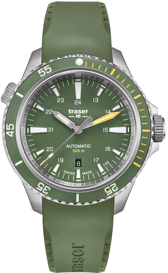  Traser P67 Diver Automatic Black Green 110327 Uhren