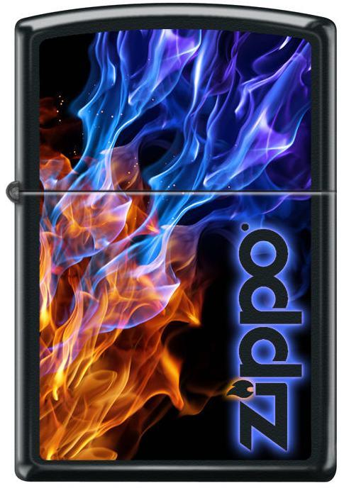 Zippo Blue and Red Fire 4809 Feuerzeug