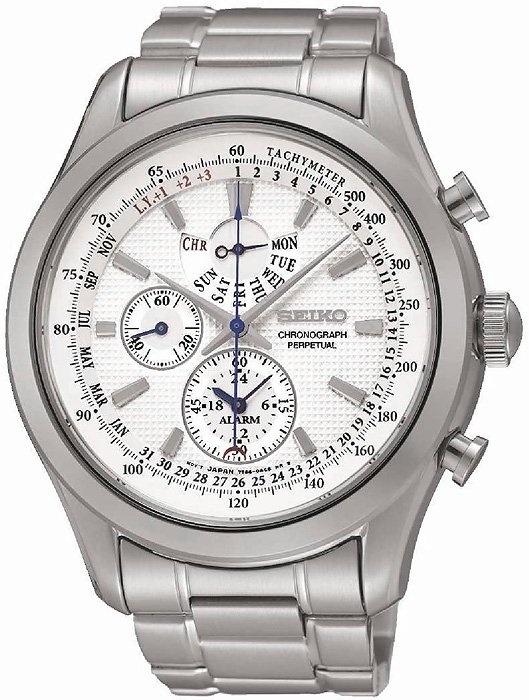 Seiko SPC123P1 Chronograph Perpetual Calendar Uhren