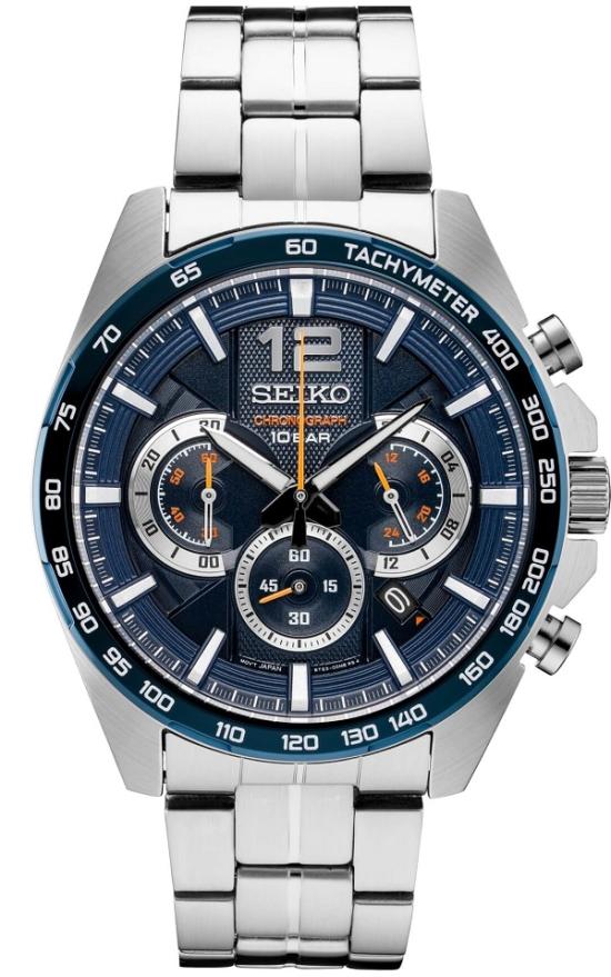  Seiko SSB345P1 Quartz Chronograph Uhren