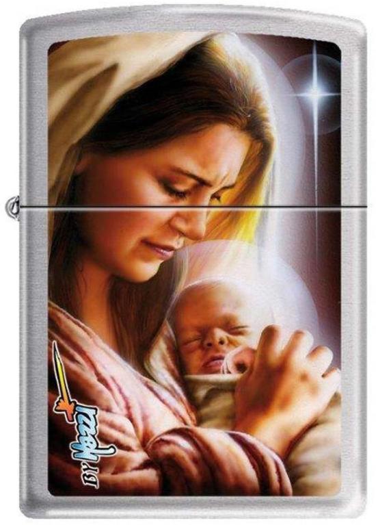 Zippo Mazzi Madonna And Bambino 7944 Feuerzeug