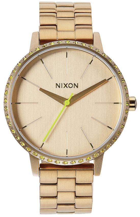  Nixon Kensington All Gold Neon Yellow A099 1900 Uhren