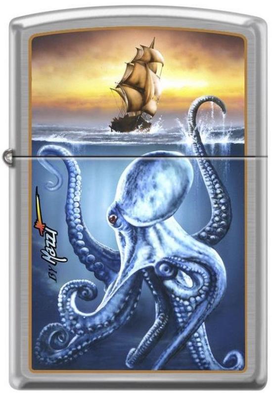 Zippo 3536 Mazzi Sea Monster Feuerzeug