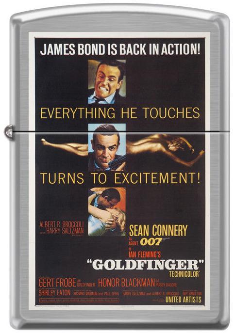 Zippo 6271 James Bond Goldfinger Feuerzeug