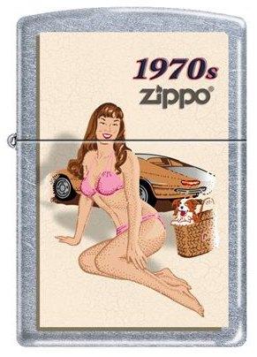 Zippo 1970 Pin-Up Girl 7774 Feuerzeug