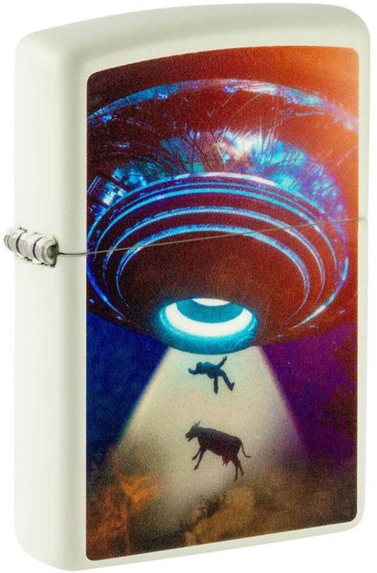  Zippo UFO Design Glow In The Dark 49838 feuerzeug