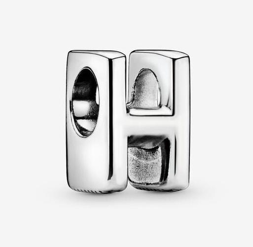  Letter H Alphabet Charm 797462 clip