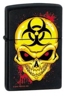 Zippo Trevco - Biohazard Skull 1728 Feuerzeug