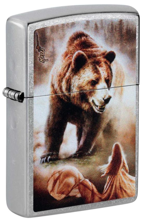  Zippo Mazzi Grizzly Bear 48330 feuerzeug