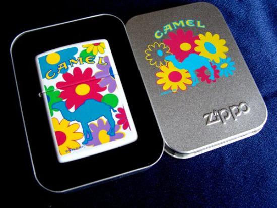 Zippo Camel Flower Power Feuerzeug
