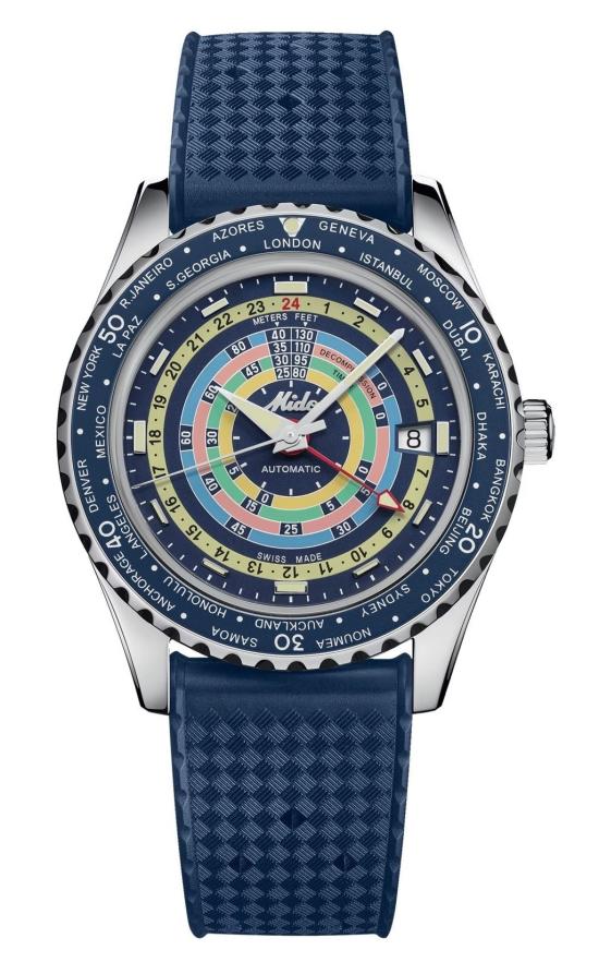  Mido Ocean Star Decompression Worldtimer M026.829.17.041.00 uhren