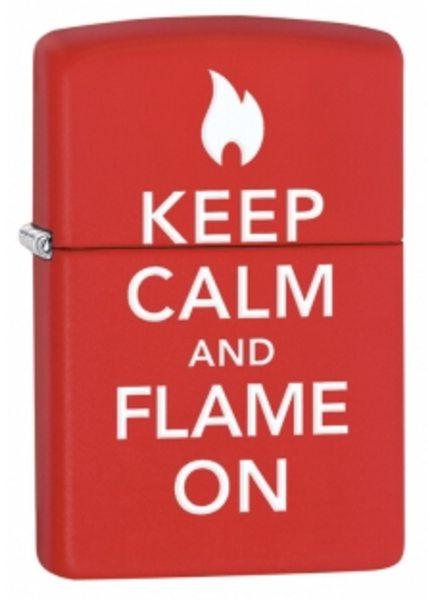 Zippo Keep Calm And Flame On 28671 Feuerzeug