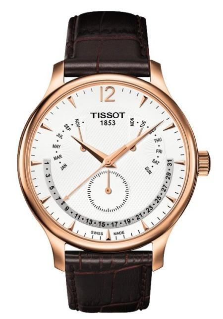  Tissot Tradition Perpetual Calendar T063.637.36.037.00 Uhren