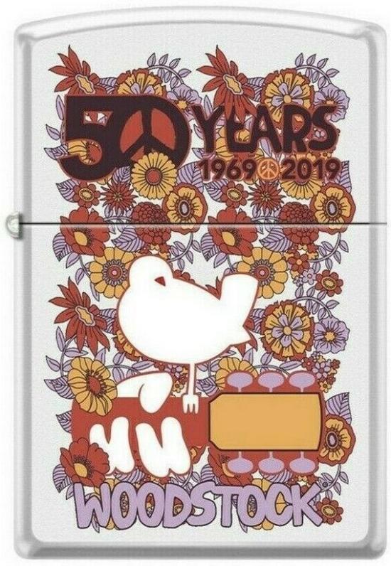  Zippo Woodstock 50 Years 9834 Feuerzeug