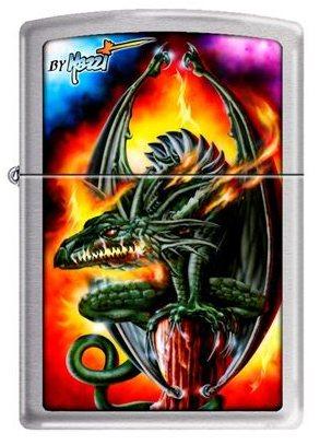 Zippo Mazzi-Green Dragon 7947 Feuerzeug