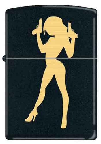 Zippo Big Guns Sexy Woman 9551 Feuerzeug