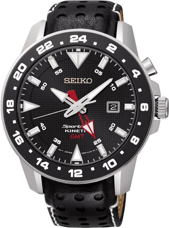 Seiko SUN015P2 Sportura Kinetic GMT Uhren