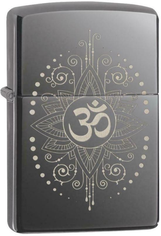  Zippo Lotus With Ohm Design 2079 Feuerzeug