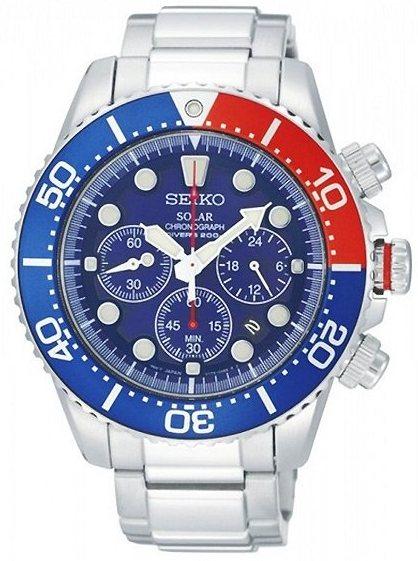 Seiko Solar SSC019P1 Chrono Uhren