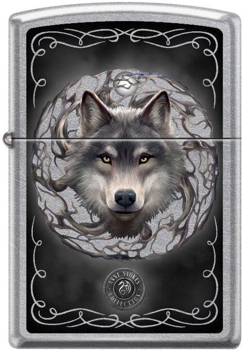 Zippo 5812 Anne Stokes Wolf Feuerzeug