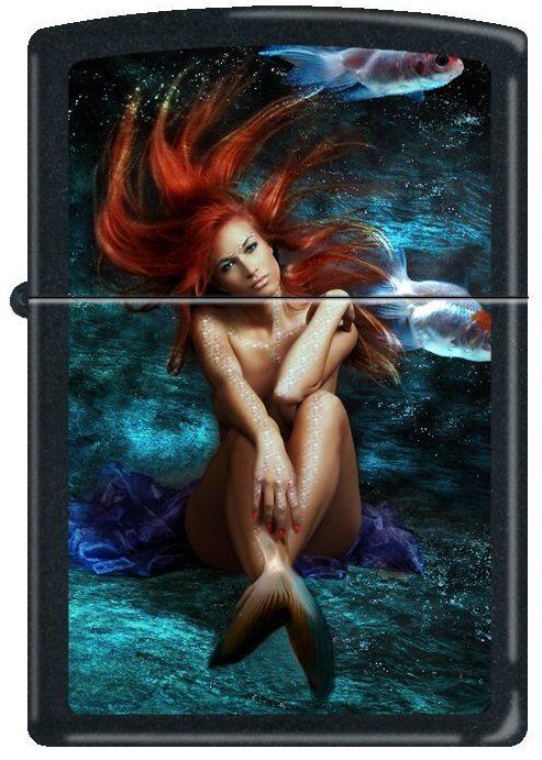 Zippo Red Haired Mermaid 0251 Feuerzeug