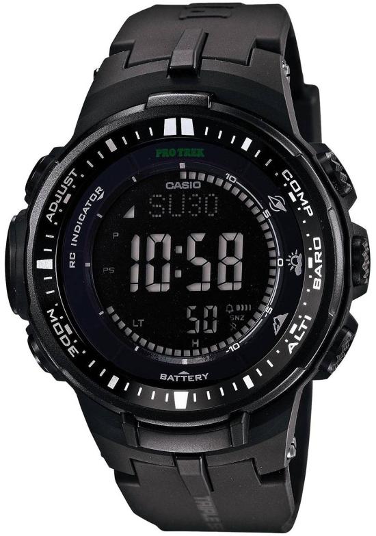 CASIO Pro Trek PRW-3000-1A Radiocontrolled Uhren