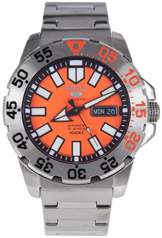 Seiko Sports 5 SRP483J1 MADE IN JAPAN VERZE Uhren