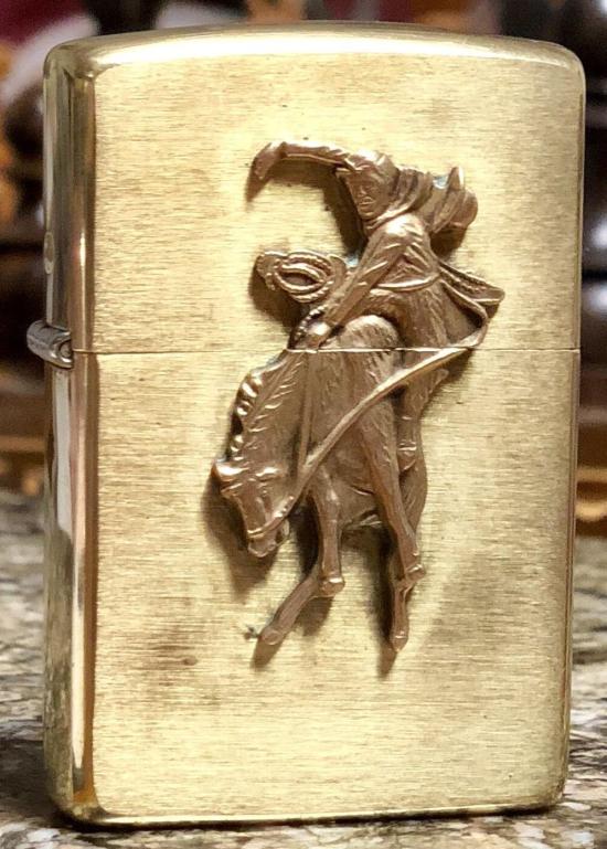  Zippo Marlboro Cowboy Brass 1994 Feuerzeug