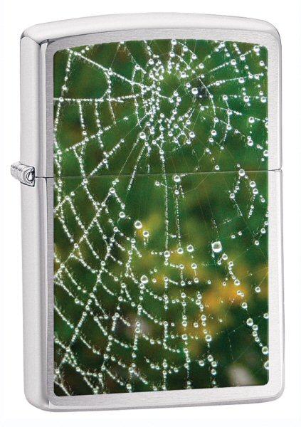 Zippo Spider Web Rain Drop 25309 Feuerzeug