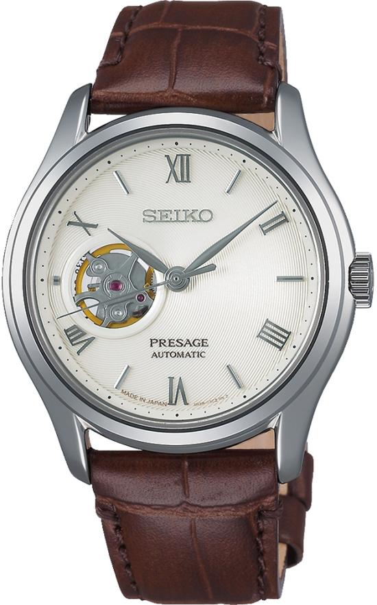  Seiko SSA413J1 Presage Automatic Zen Garden Karesansui Open Heart Uhren