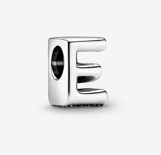  Letter E Alphabet Charm 797459 clip