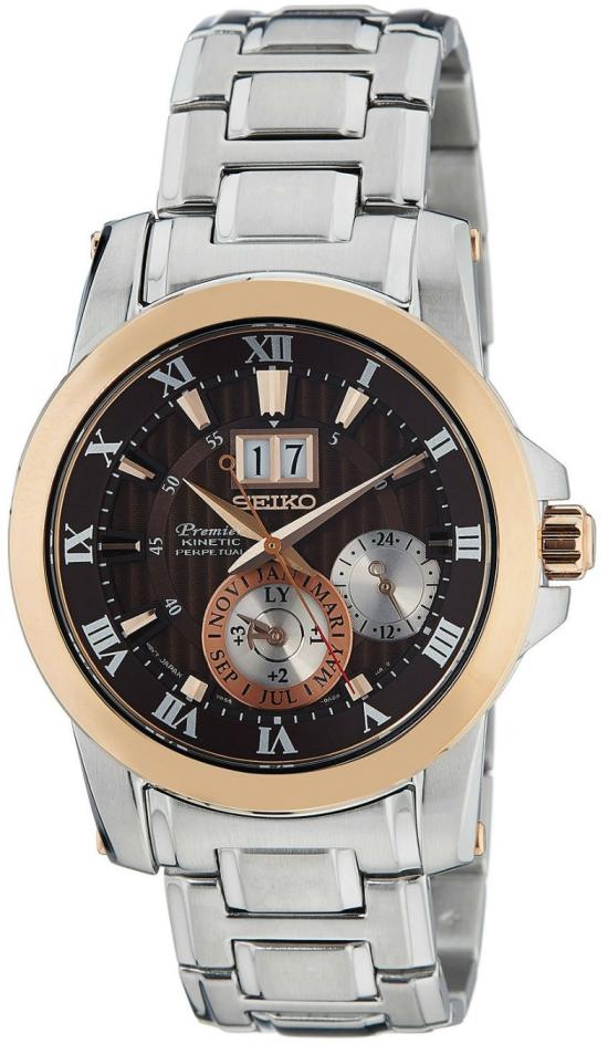  Seiko SNP128P1 Premier Kinetic Perpetual Calendar Novak Djokovic uhren