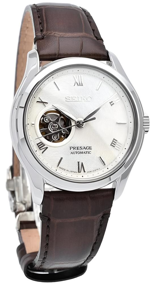  Seiko SSA413J1 Presage Automatic Zen Garden Karesansui Open Heart Uhren