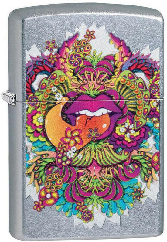  Zippo Psychedelic Lip 49110 Feuerzeug