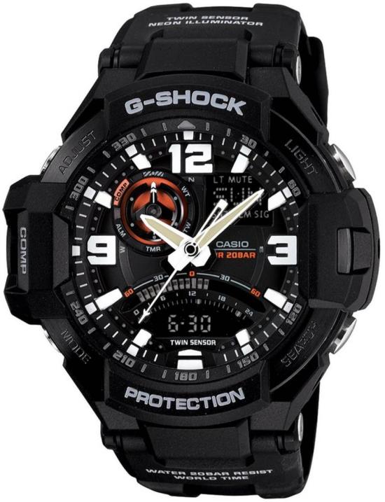 CASIO G-Shock GA-1000-1A Gravity Master Uhren
