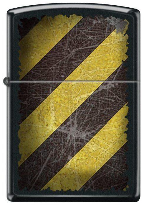 Zippo Hazard Lines Grunge 0591 Feuerzeug