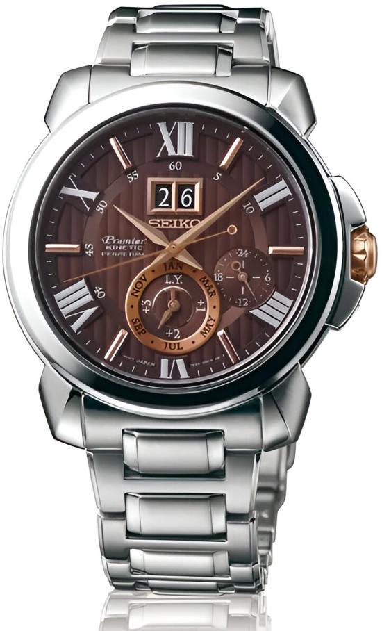  Seiko SNP157P1 Premier Kinetic Perpetual Calendar uhren