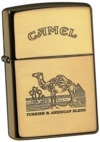 Zippo Camel Turkish Brass Feuerzeug