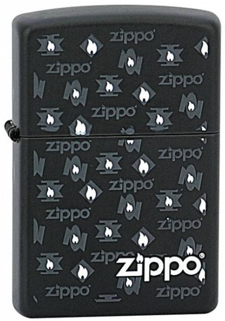 Zippo White Flames 26322 Feuerzeug