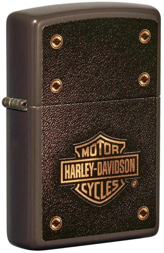 Zippo Harley Davidson Leather Design 49466 feuerzeug
