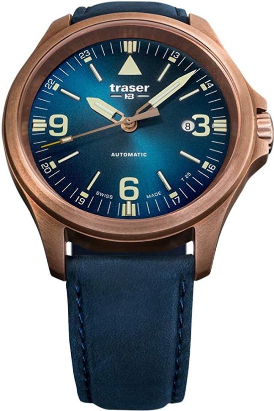  Traser P67 Officer Pro Automatic Bronze Blue 108074 Uhren