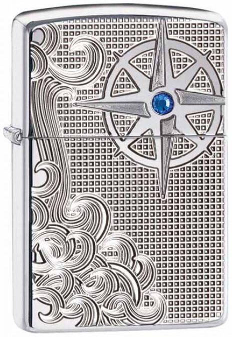 Zippo Luxury Waves 28809 Feuerzeug