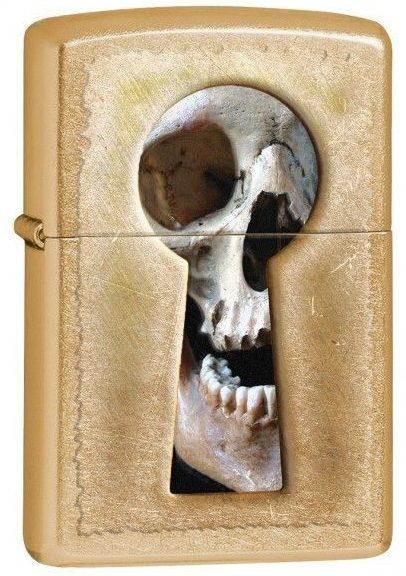 Zippo Keyhole Skull 28133 Feuerzeug